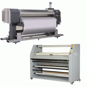 b Mutoh ValueJet 1604 avec calandre